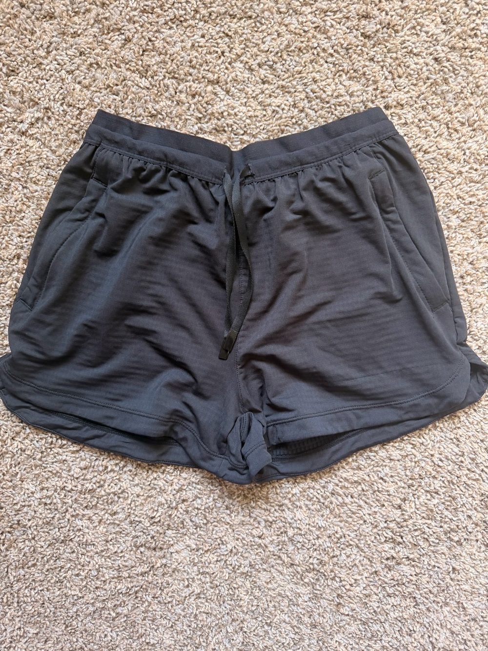 Mono B Women's Black Athletic Drawstring Shorts
